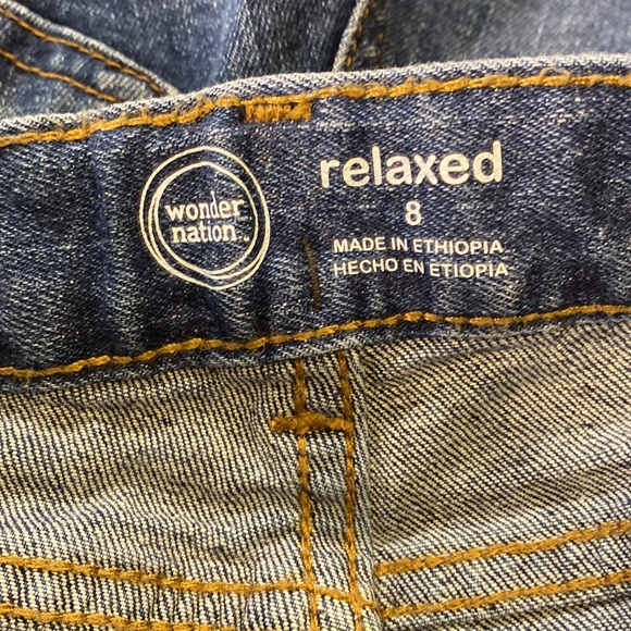 Girls jeans size 8 Relaxed - Picture 7 of 8